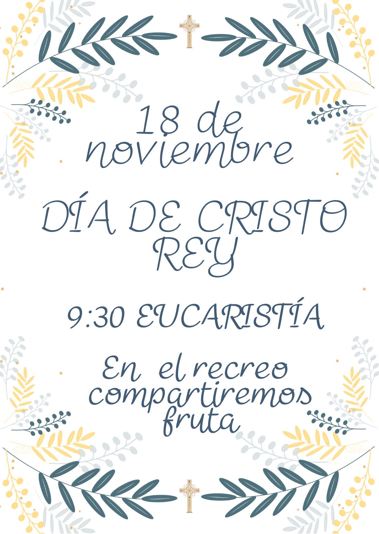 Día de Cristo Rey Colegio Cristo Rey